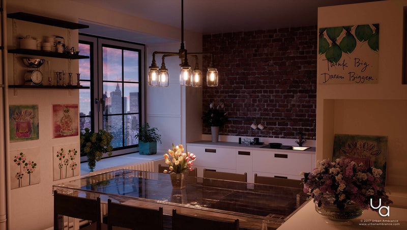 Industrial-Inspired Lighting for Various Rooms in Your Home – Urban ... - Industrial Inspired Apartment Lighting Designs