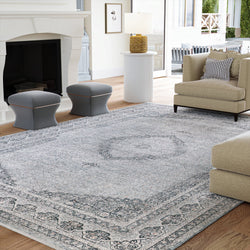 Urban Ambiance - UER0152 Luxury Power - Loomed Synthetic Medium - Pile Rug -