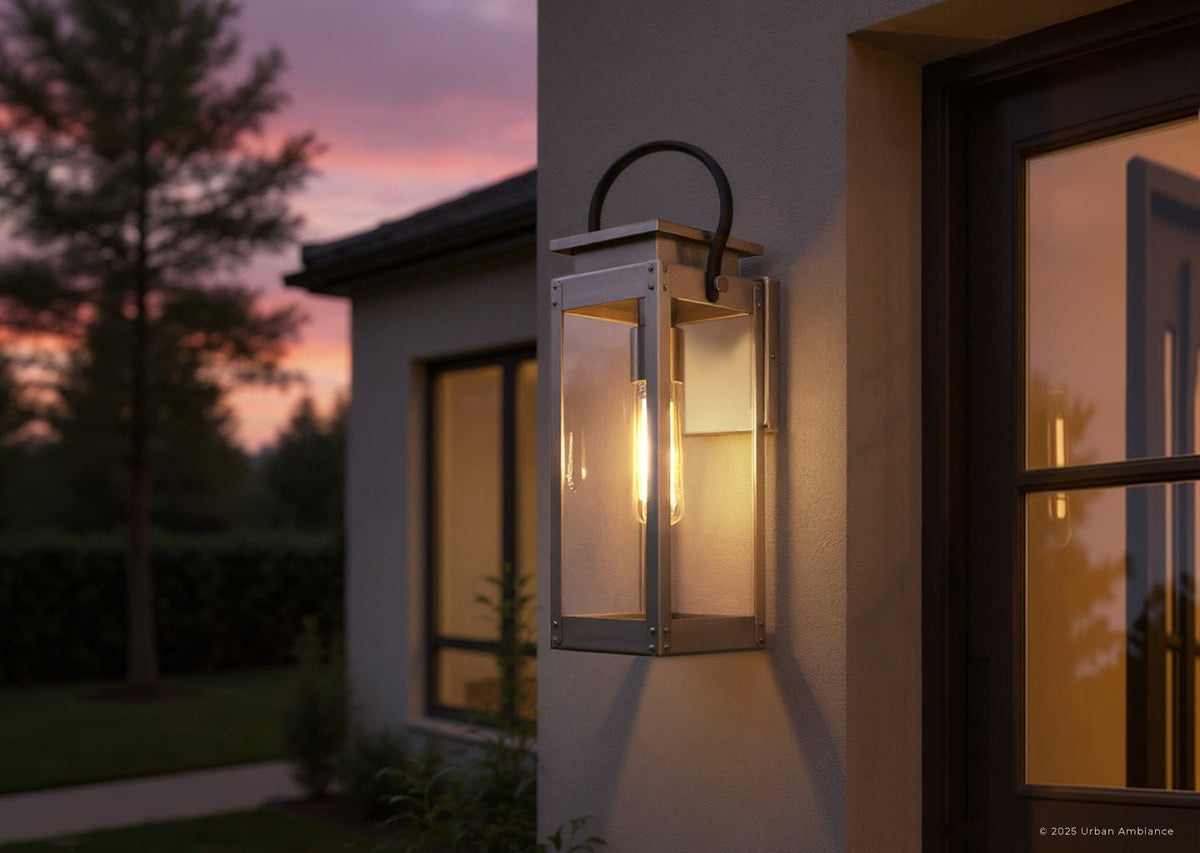 UHP1131 Modern Farmhouse Outdoor Wall Light, 19-3/8