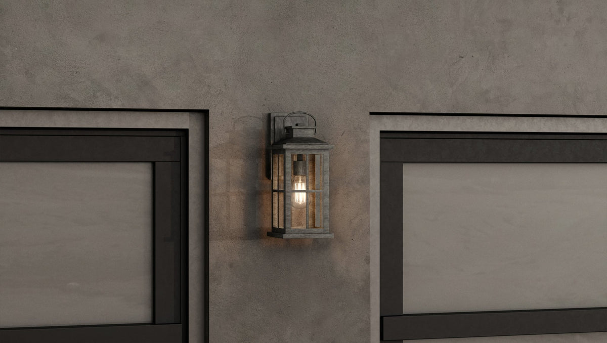 Gray outdoor light fixtures hotsell
