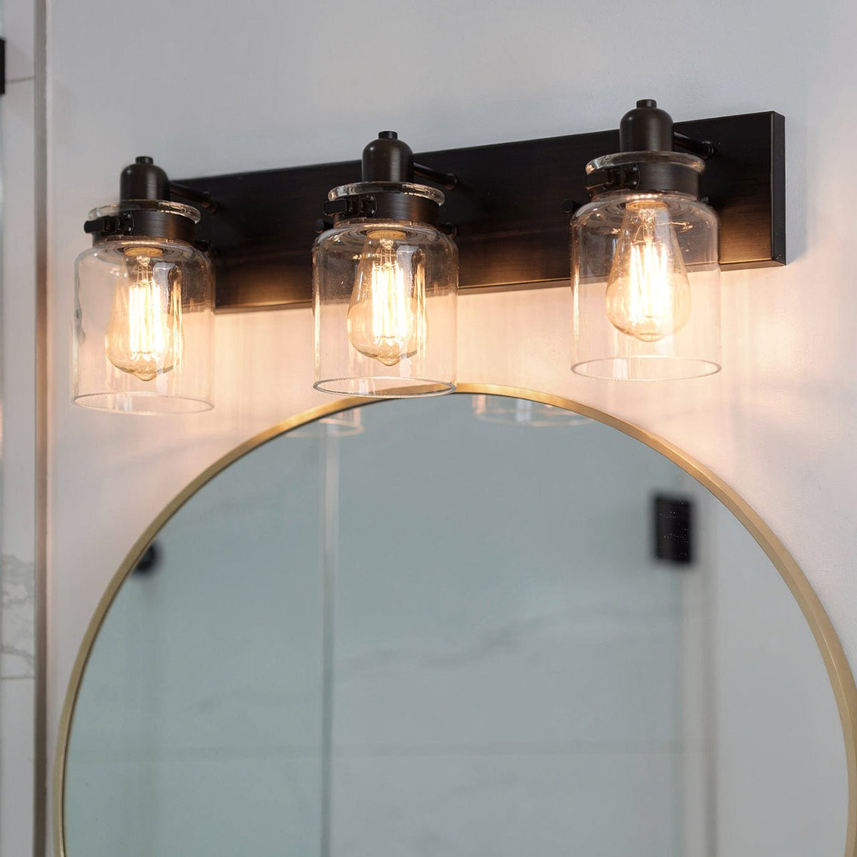 UHP2143 Modern Farmhouse Industrial Bath Fixture, 8-5/8