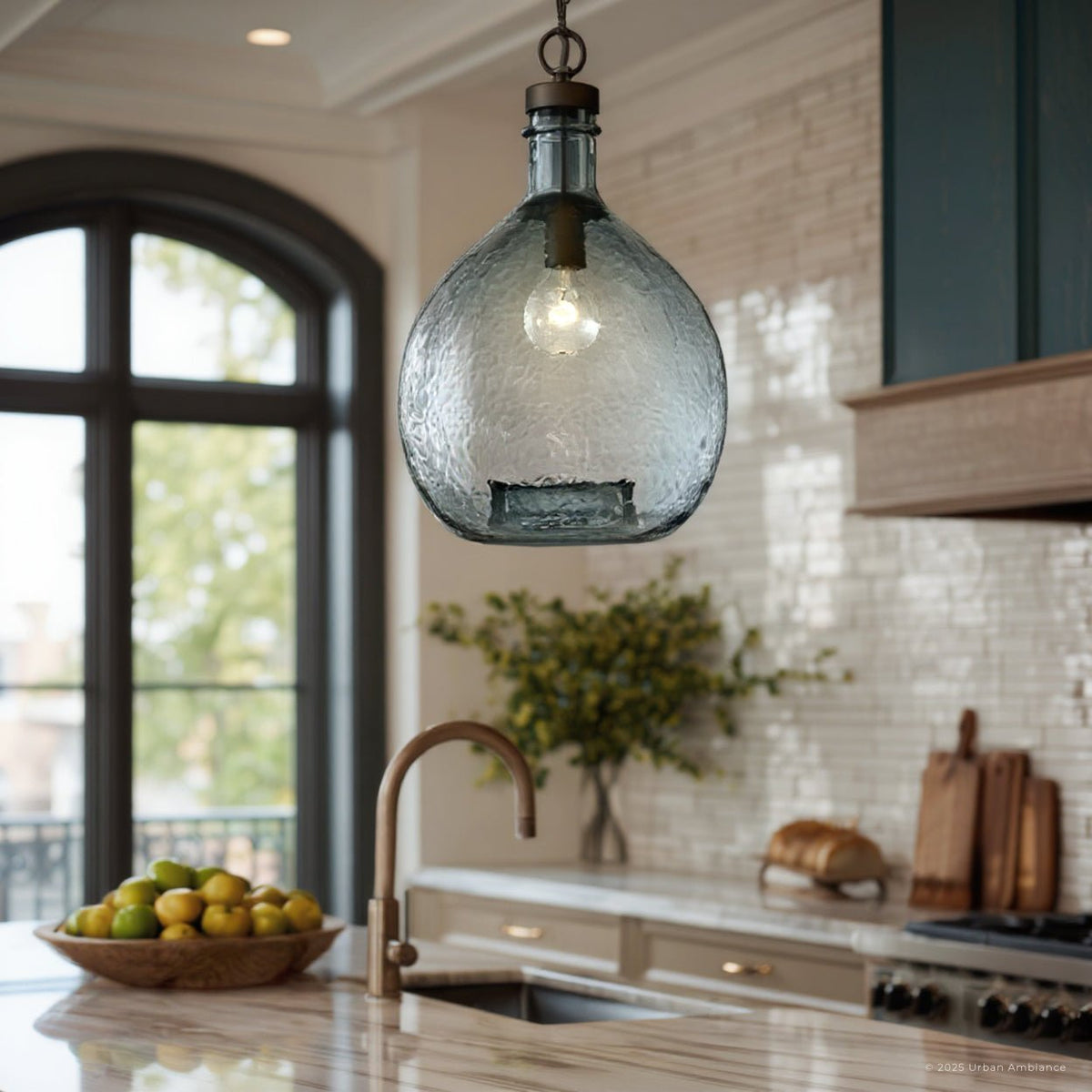 UHP2771 Modern Farmhouse Pendant, 20-3/8