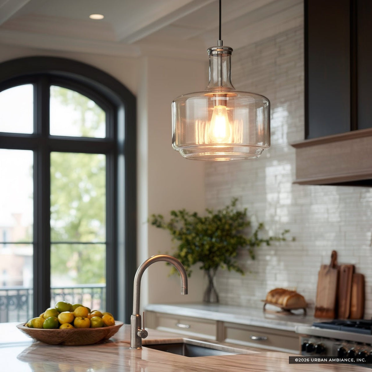 UHP3720 Luxe Industrial Pendant Light, 14