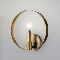 Urban Ambiance - Wall Sconce - UHP4488 Posh Indoor Wall Sconce, 11 - 1/4''H x 3"W x 11''D, Aged Bronze Finish, Fremantle Collection -