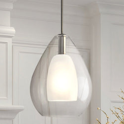 Urban Ambiance - Pendant - UHP4935 Casual Indoor Pendant, 20 - 3/4''H x 15"W x 15''D, Matte Black Finish, Wismar Collection -