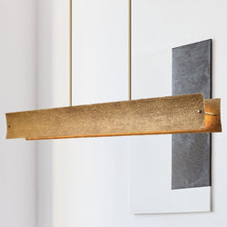 Urban Ambiance - Chandelier - UHP5032 Modern Rustic Indoor Chandelier, 6 - 1/2''H x 6"W x 54''D, Soft Gold Finish, Richmond Collection -