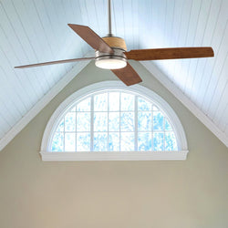 Urban Ambiance - Ceiling Fan - UHP9451 Modern Farmhouse Indoor Ceiling Fan, 15 - 1/2''H x 56"W x 56''D, Antique Nickel Finish, Ankara Collection -