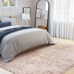 Urban Ambiance - UJR0130 Luxury Hand - Knotted Natural Low - Pile Rug -