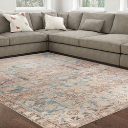 Urban Ambiance - UJR0270 Luxury Power - Loomed Synthetic Low - Pile Rug -
