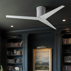 Urban Ambiance - Ceiling Fan - UMC9195 Contemporary Indoor/Outdoor Ceiling Fan, 10" H x 56" W x 56" D, Gloss White Finish, Briswynne Collection -