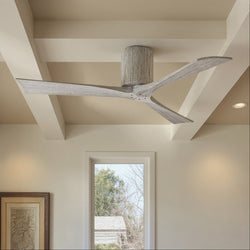 Urban Ambiance - Ceiling Fan - UMC9258 Scandinavian Indoor/Outdoor Ceiling Fan, 10" H x 52" W x 52" D, Barn Wood Tone Finish, Aerwyn Collection -