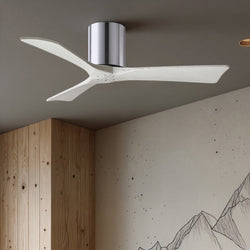 Urban Ambiance - Ceiling Fan - UMC9267 Modern Indoor/Outdoor Ceiling Fan, 10" H x 42" W x 42" D, Polished Chrome Finish, Aerwyn Collection -