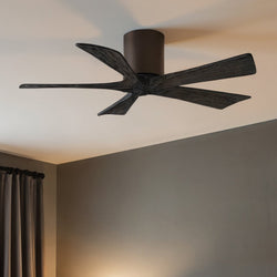 Urban Ambiance - Ceiling Fan - UMC9326 Modern Farmhouse Indoor/Outdoor Ceiling Fan, 10" H x 42" W x 42" D, Textured Bronze Finish, Aerwyn Collection -