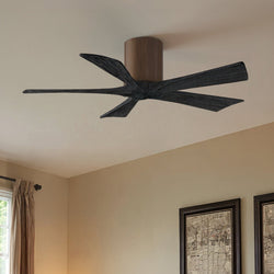 Urban Ambiance - Ceiling Fan - UMC9328 Natural Indoor/Outdoor Ceiling Fan, 10" H x 42" W x 42" D, Walnut Tone Finish, Aerwyn Collection -