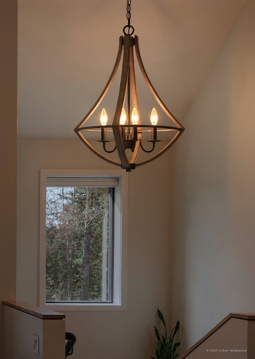 UQL2962 Farmhouse Chandelier, 24