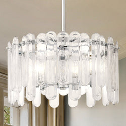 Urban Ambiance - Pendant - UQL5900 Posh Indoor Pendant, 11.5''H x 20.25''W x 20.25''D, Polished Chrome Finish, Marlow Collection -