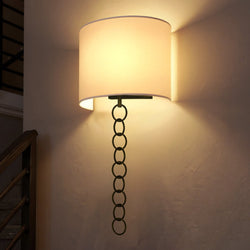 Urban Ambiance - Wall Sconce - UQL6425 Traditional Indoor Wall Sconce, 22.75''H x 13.00''W x 6.00''Dep, Matte Black Finish, Lacey Collection -