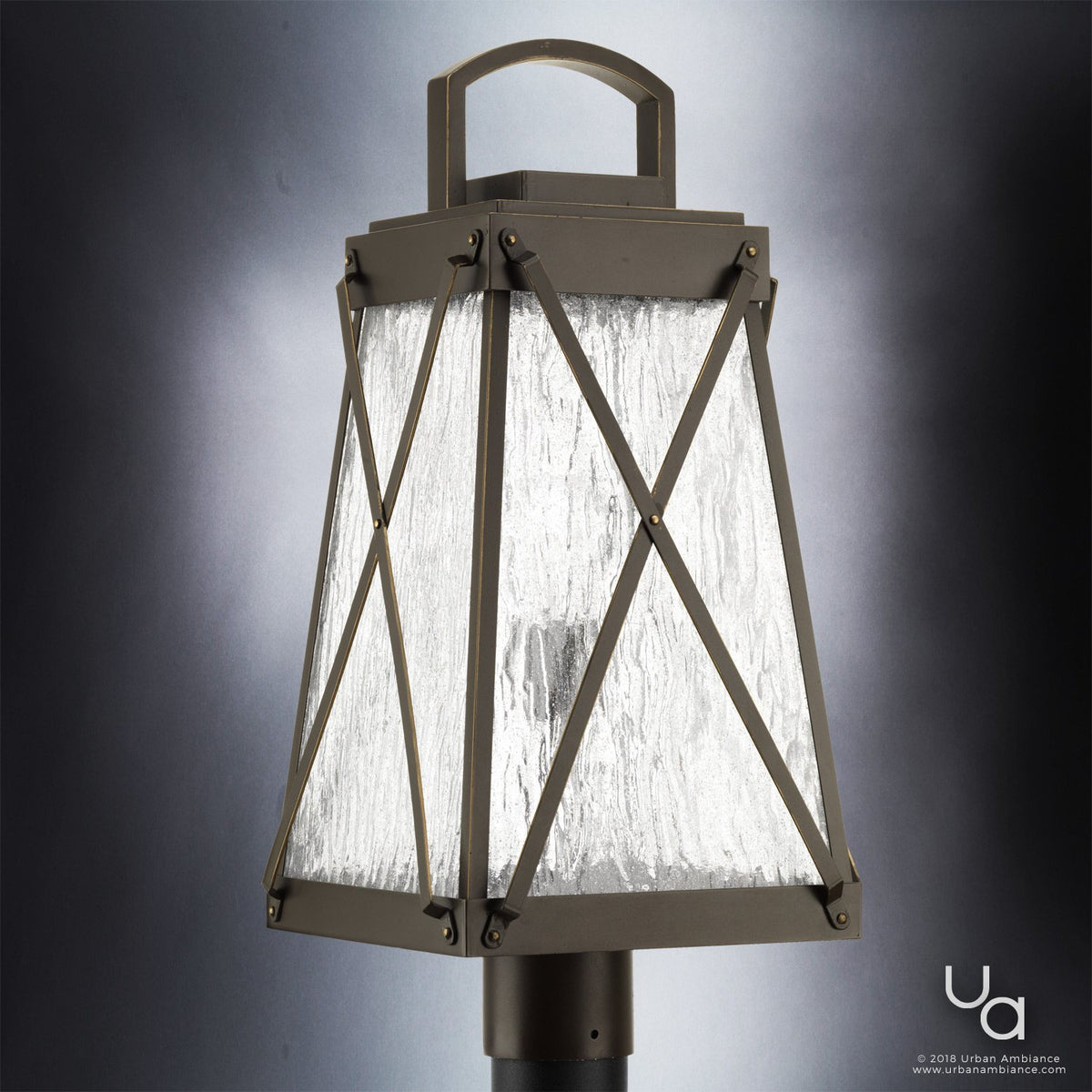 UHP1056 English Country Outdoor Post/Pier Light, 21-3/4