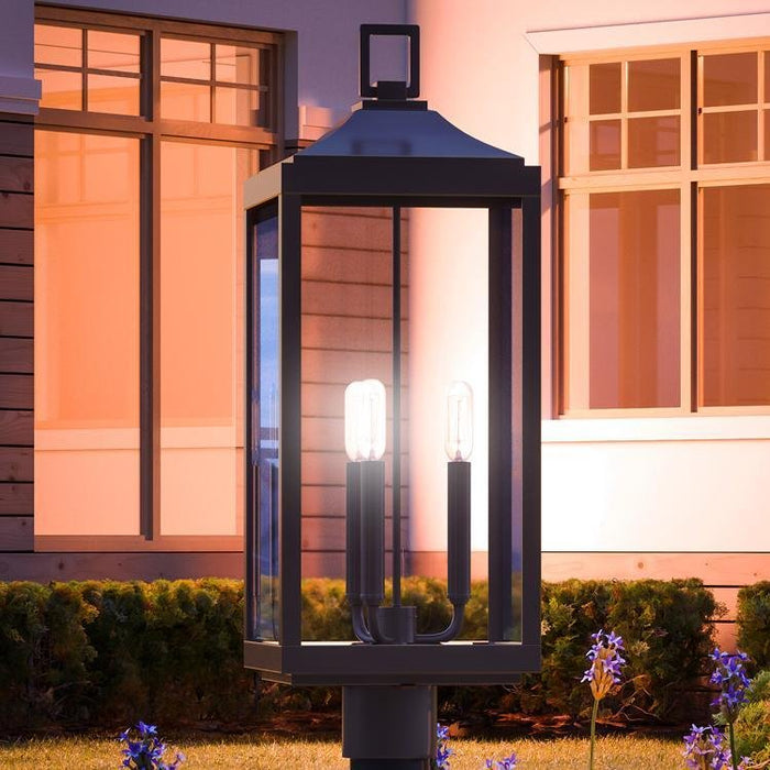 UHP1190 Colonial Outdoor Post / Pier Light, 26-7/8" x 9-1/2", Bronze Finish, Calderdale Collection