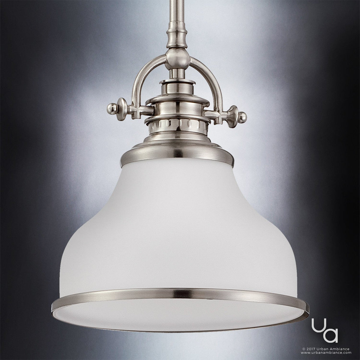 Industrial white pendant light hotsell
