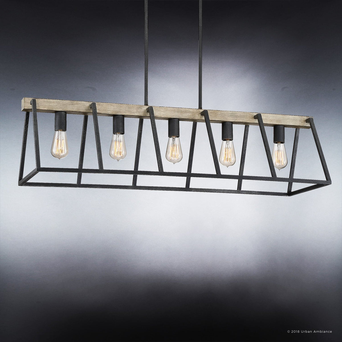 UQL2811 Industrial Chandelier, 11.25 UQL2811 Industrial Chandelier, 11.25
