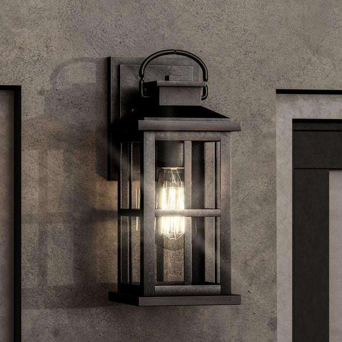 UHP1291 Transitional Outdoor Wall Sconce 14.25''H x 6''W, Olde Bronze Finish, Anaheim Collection
