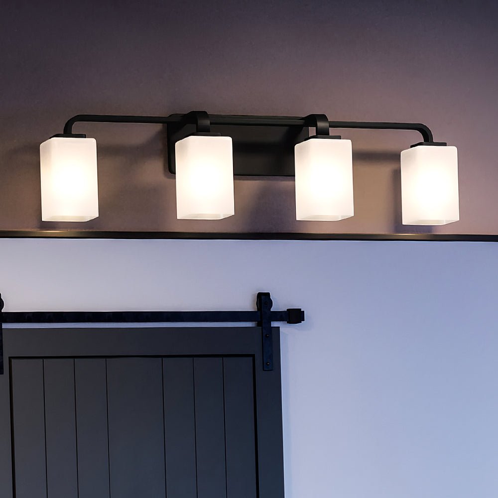 UHP4331 Contemporary Bath Light 8.5''H x 33.5''W, Midnight Black Finis ...