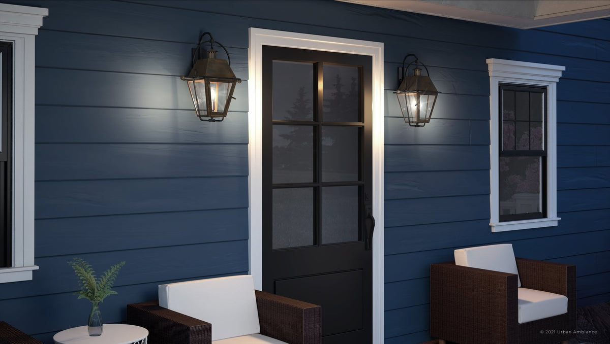 人文 #OUTDOOR UQL1376 Historic Outdoor Wall Light, 22.5