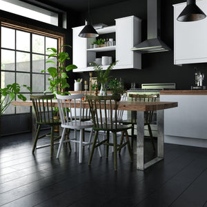 Trendy Black & White Kitchens
