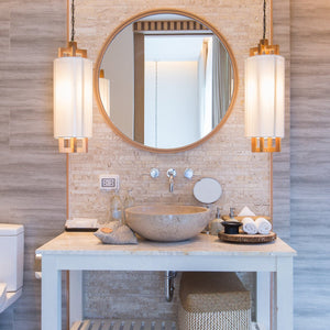Types of Light Fixtures for Layered Bathroom Lighting