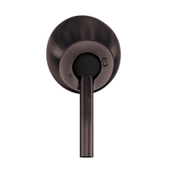 The UMCCC-BB Cathedral Ceiling Canopy by Urban Ambiance in brushed bronze features a wall-mounted design with a cylindrical arm and round base, two screw holes on the back, and is compatible with UMC fan models for versatile placement.