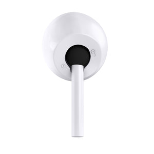The Urban Ambiance UMCCC-WH Cathedral Ceiling Canopy in Gloss White for UMC fan models features a circular wall mount with a central cylindrical rod, designed for sloped and vaulted ceilings.
