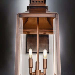 Close-up of the Urban Ambiance UFS1002 Calderdale Collection outdoor wall sconce, 28.5