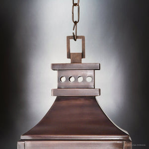 Close-up of the Urban Ambiance UFS1004 Calderdale Collection Outdoor Pendant Light, 26.5