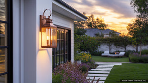 Urban Ambiance - Wall Sconce - UFS1011 Colonial Outdoor Wall Sconce, 24-1/4
