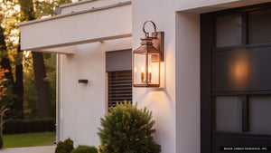 Urban Ambiance - Wall Sconce - UFS1011 Colonial Outdoor Wall Sconce, 24-1/4