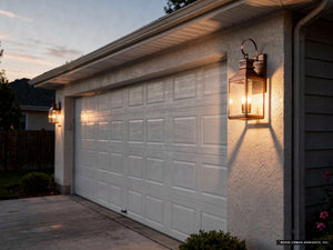 Urban Ambiance - Wall Sconce - UFS1012 Colonial Outdoor Wall Sconce, 33-1/8