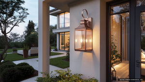 Urban Ambiance - Wall Sconce - UFS1012 Colonial Outdoor Wall Sconce, 33-1/8