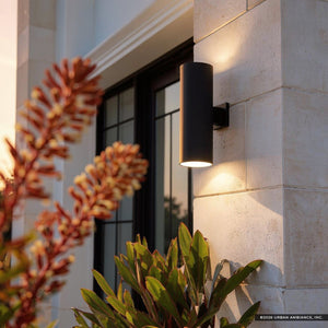 Urban Ambiance - Outdoor Wall Light - UHP1066 Contemporary Outdoor Wall Light, 18