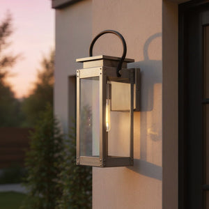 Urban Ambiance - Outdoor Wall Light - UHP1130 Modern Farmhouse Outdoor Wall Light, 15 - 7/8