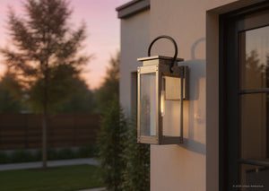 Urban Ambiance - Outdoor Wall Light - UHP1130 Modern Farmhouse Outdoor Wall Light, 15 - 7/8