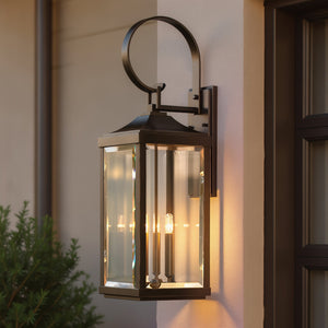 Urban Ambiance - Outdoor Wall Sconce - UHP1194 Colonial Outdoor Wall Light, 30-5/8