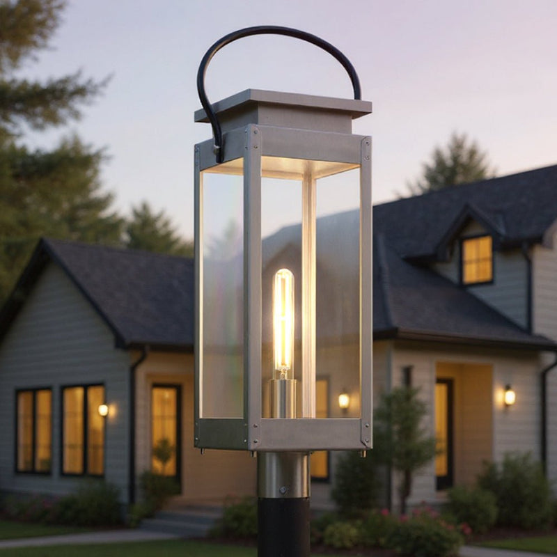 UHP1270 Modern Farmhouse Outdoor Post Light 26''H x 9.75''W