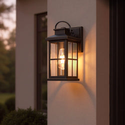 Urban Ambiance - Wall Sconce - UHP1290 Transitional Outdoor Wall Sconce 12''H x 5''W, Olde Bronze Finish, Anaheim Collection - 