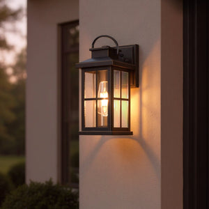 Urban Ambiance - Wall Sconce - UHP1290 Transitional Outdoor Wall Sconce 12''H x 5''W, Olde Bronze Finish, Anaheim Collection - 