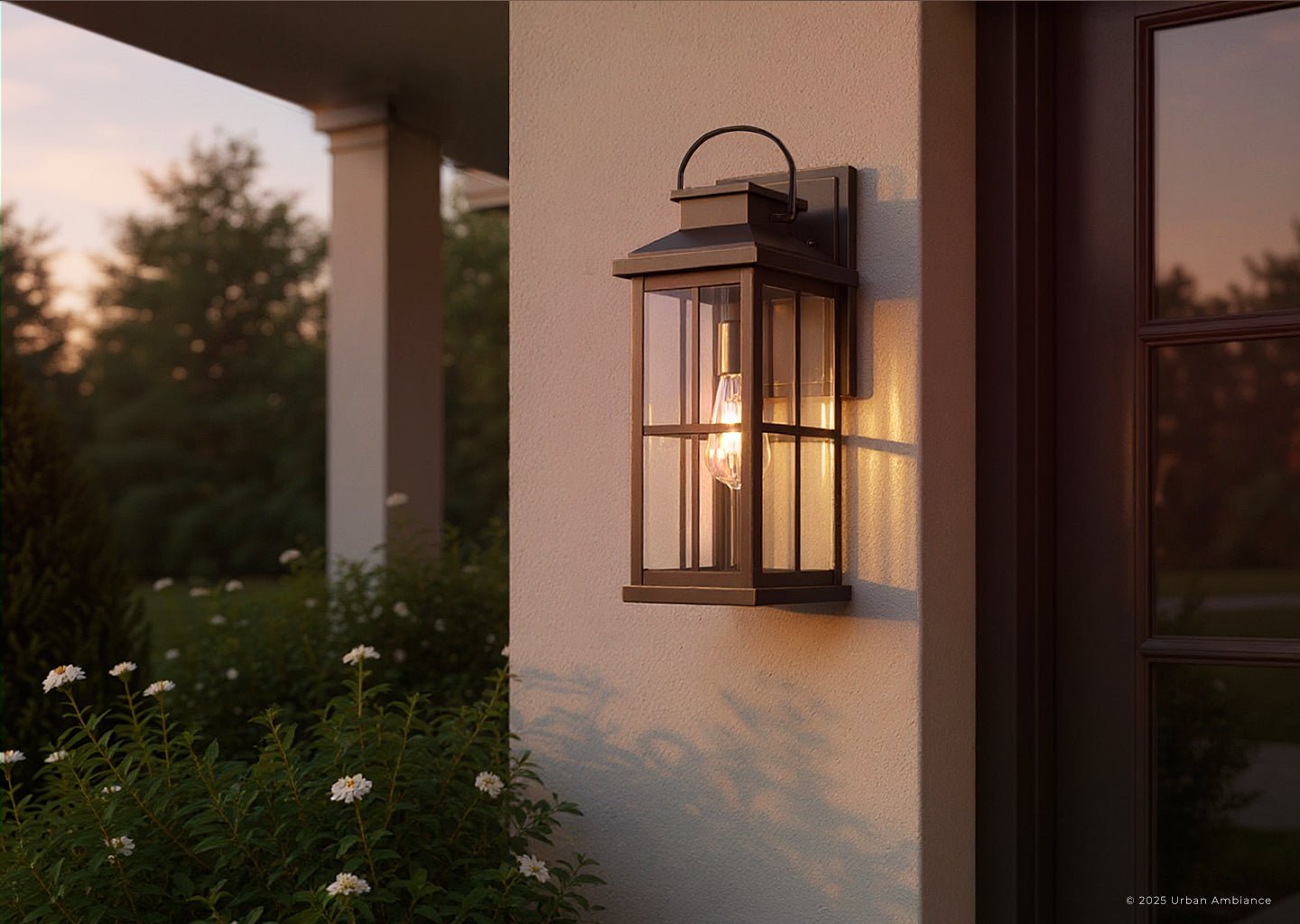 UHP1292 Transitional Outdoor Wall Sconce 18''H x 7''W, Olde Bronze