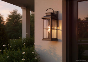Urban Ambiance - Wall Sconce - UHP1292 Transitional Outdoor Wall Sconce 18''H x 7''W, Olde Bronze Finish, Anaheim Collection - 