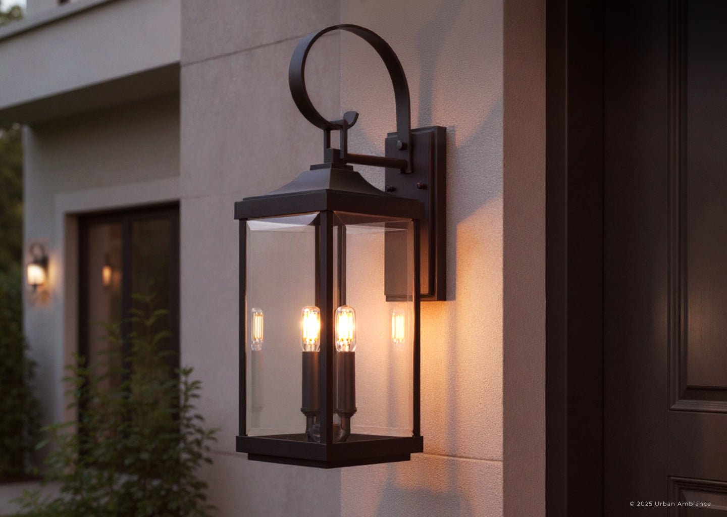 UHP1403 Transitional Outdoor Wall Sconce 21.75''H x 7''W, Midnight
