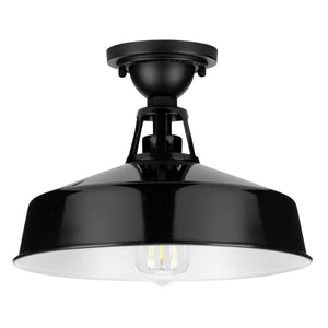 Urban Ambiance - Ceiling Light - UHP1494 Industrial Outdoor Ceiling Light, 9 - 1/2''H x 13 - 1/4