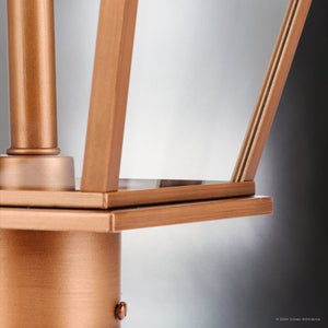 Urban Ambiance - Post Light - UHP1511 Vintage Outdoor Post Light, 25 - 1/4''H x 12 - 3/4